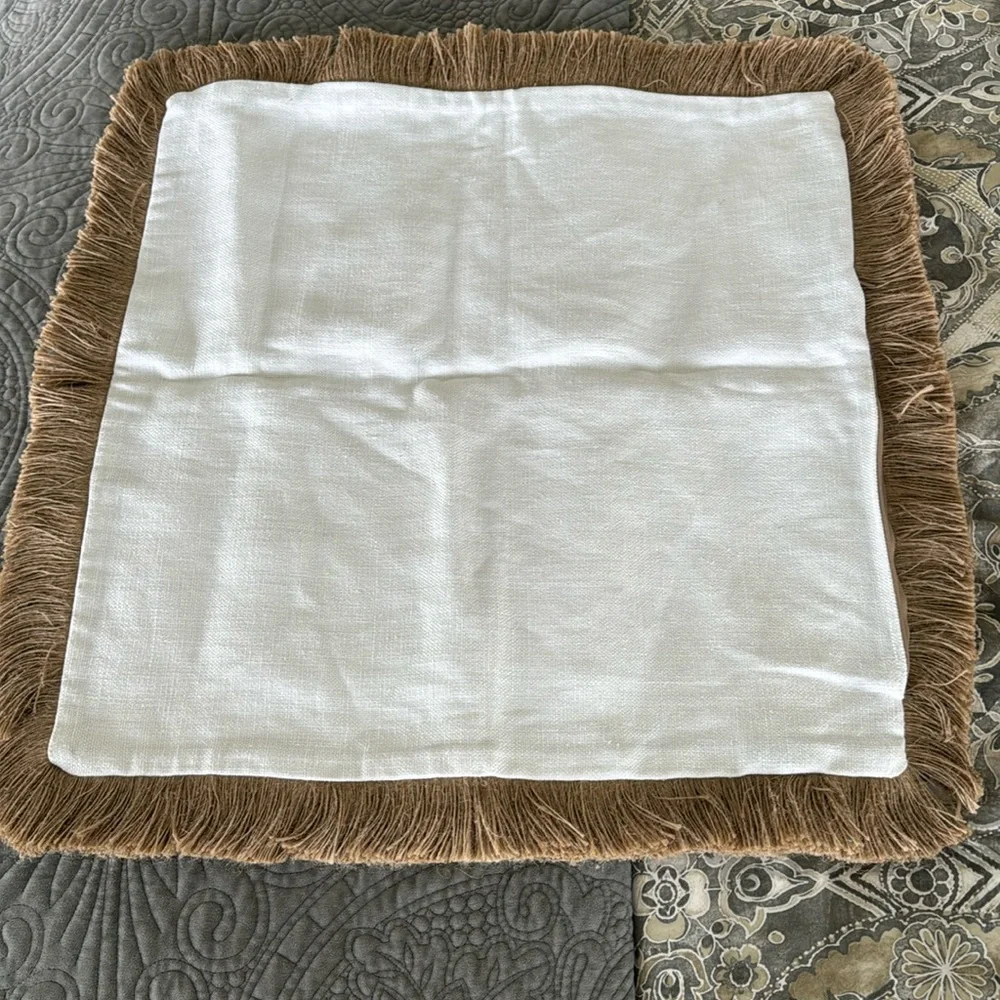 Pottery barn pillow case